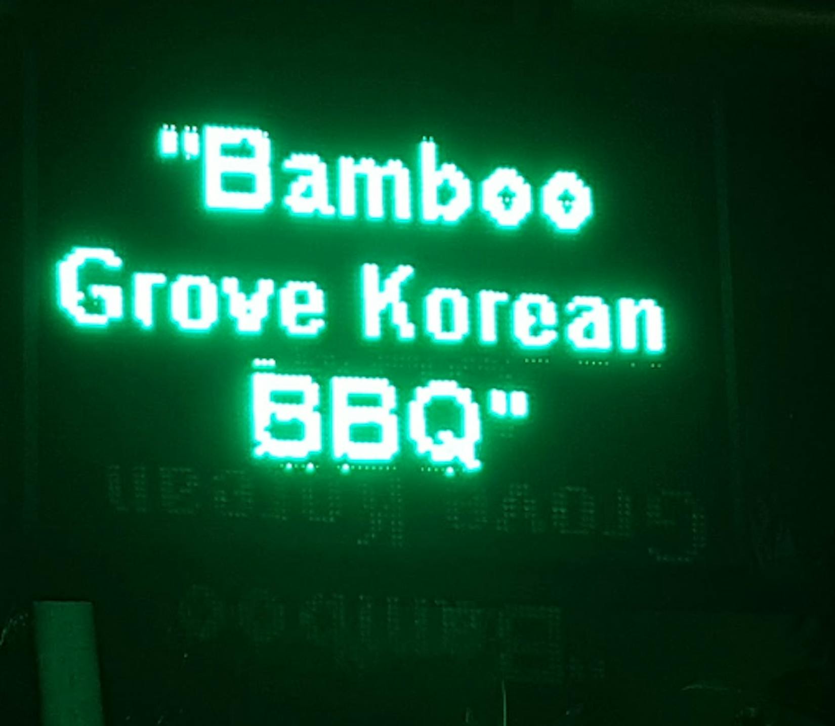 Bamboo Korean BBQ | yathar