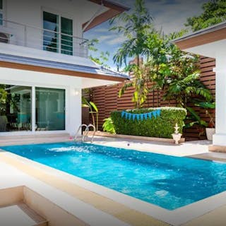 Relaxing Palm Pool Villa | Beauty