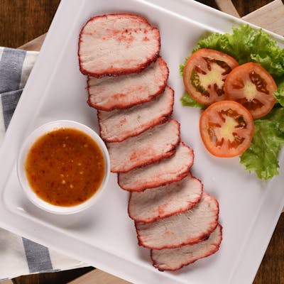 Roasted Red Pork	ဝက္အသားကင္ | SKY FOOD | yathar