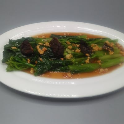 Thai Style Kale Oyster Sauce	ကိုက္လန္ခရုဆီ | SKY FOOD | yathar