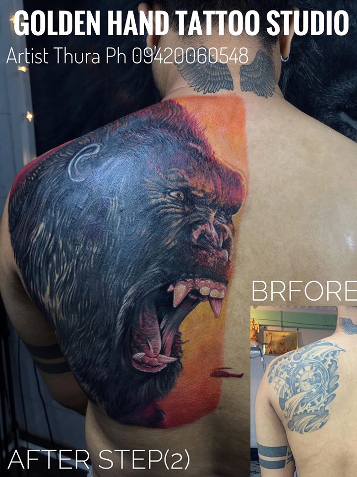 Tattoo Artist Adds Gold To His Tattoos Making Them Incredible | Tatuagens  criativas, Tatuagem no meio das costas, Tatuagens bonitas