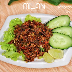 Mutton Pounded salad  | Tang Tea - Mandalay | yathar