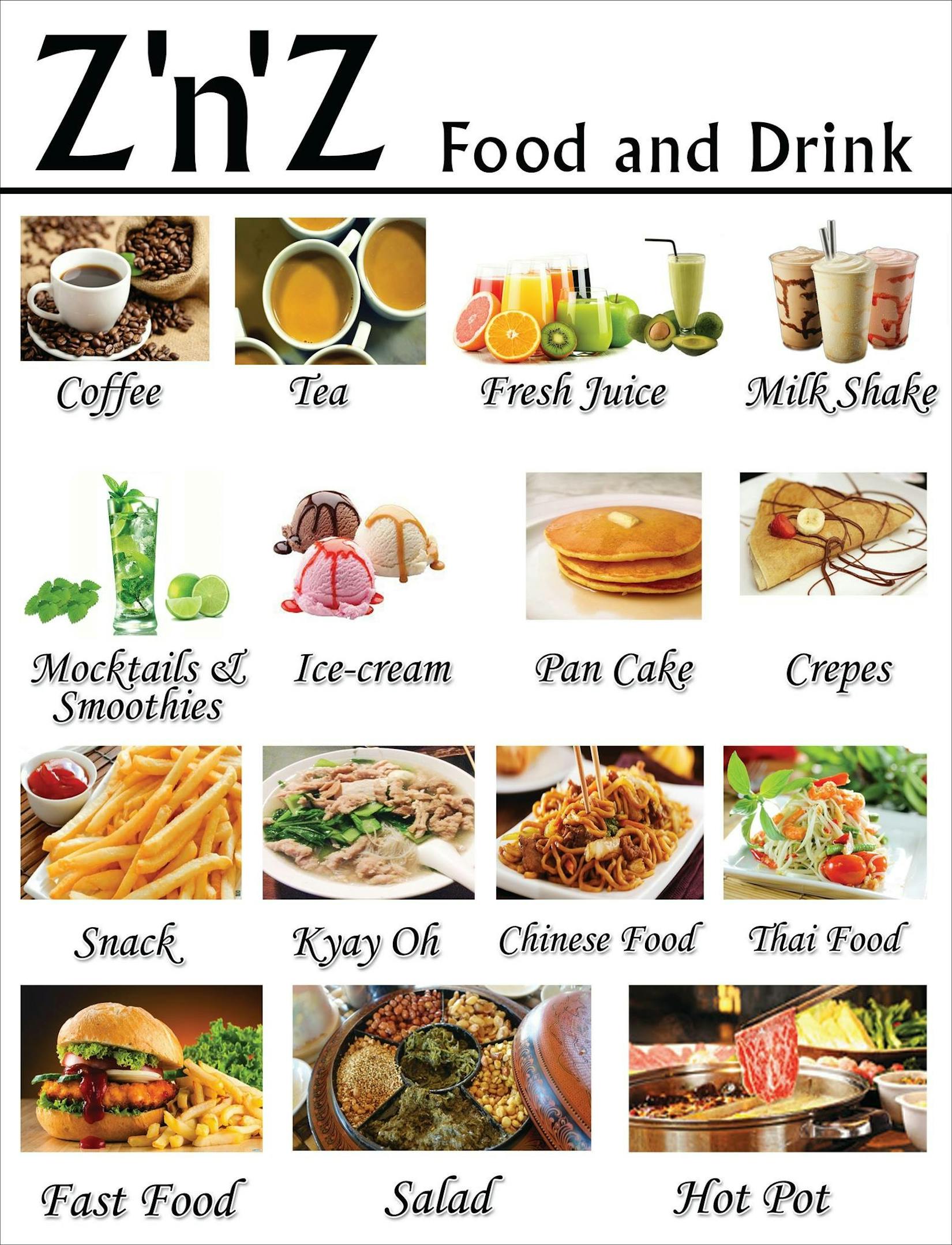 Z'n'ZFood & Drink | yathar