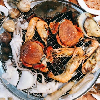 scuba seafood - bbq seafood buffet | yathar