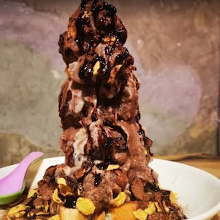 Sweet Tong Cafe Ice Cream with Hard Egg Charan 63 | yathar