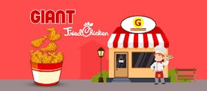 Giant Fried Chicken | yathar