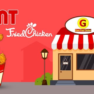 Giant Fried Chicken | yathar